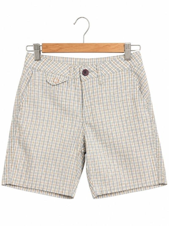 Jag Jeans Pants - Jag  Jeans Plaid Shorts – Women’s Size 4 – Light Blue/White – Stretch Waist